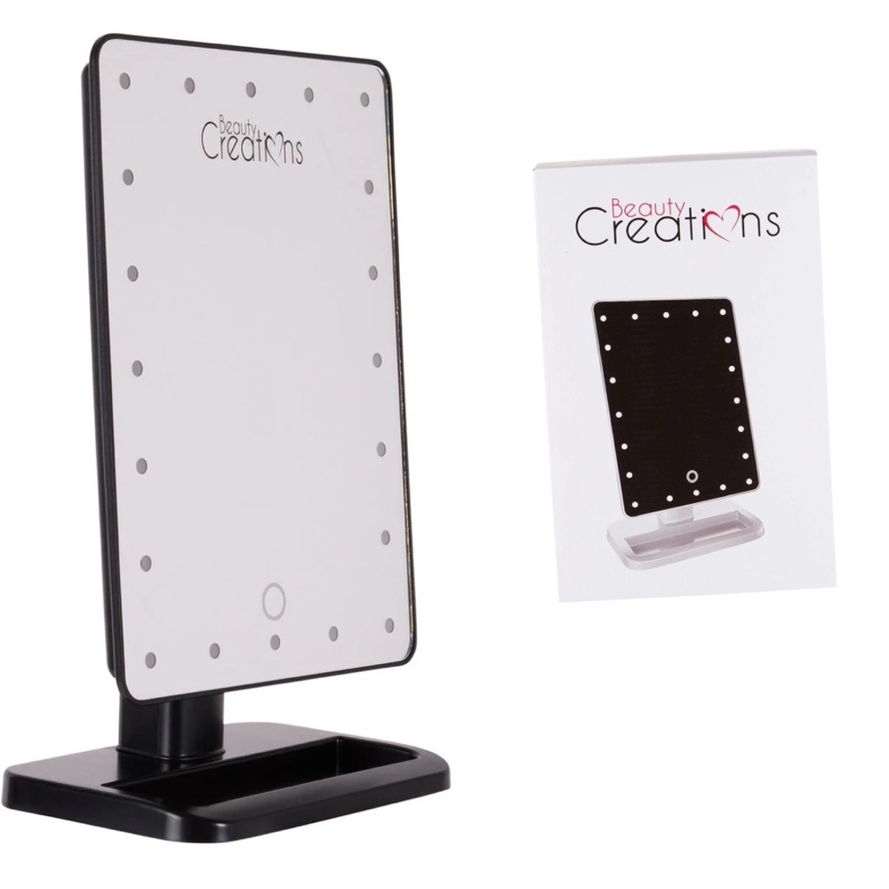 Beauty Creations Black and White LED Vanity Mirror
